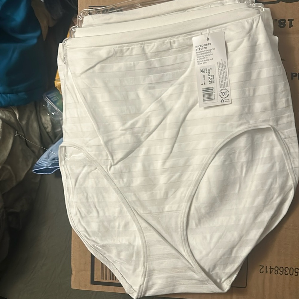 NWT Sz 8/XL JOCKEY white briefs